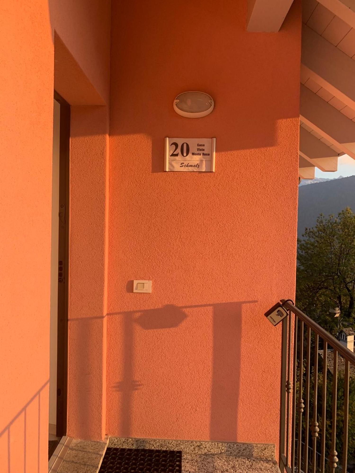 Apartament Casa Vista Monte Rosa Toceno Zewnętrze zdjęcie